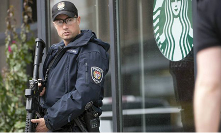 Policía de Ottawa Policía de Ottawa mata a un sospechoso de acuchillar a dos personas